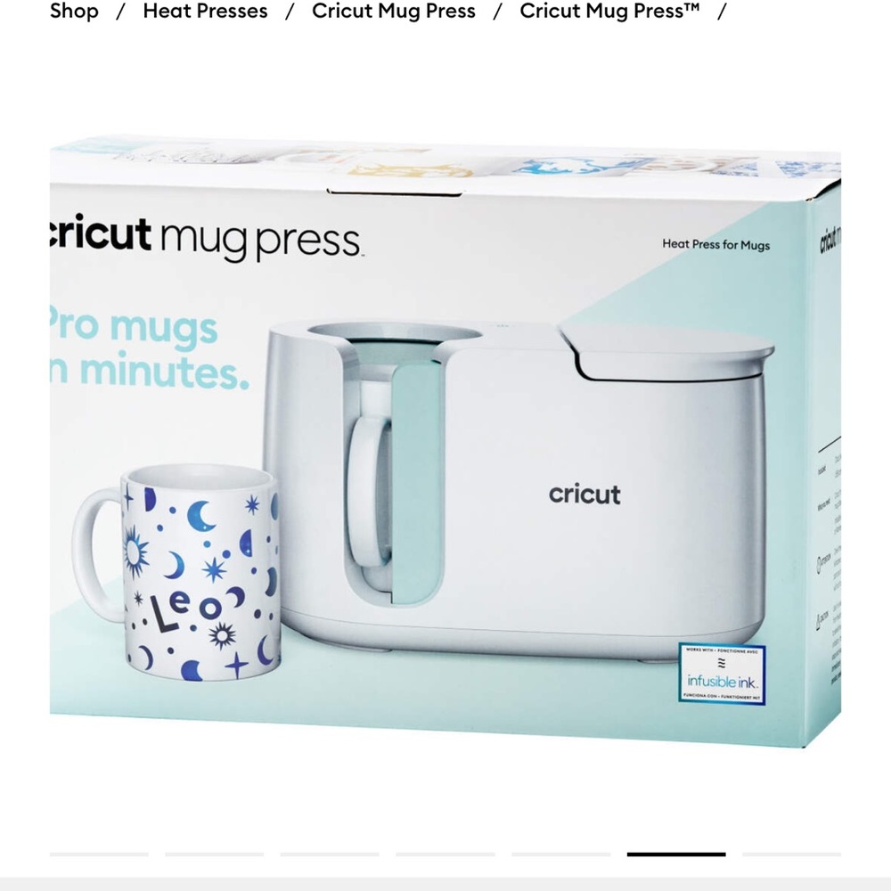 Cricut Mug press
